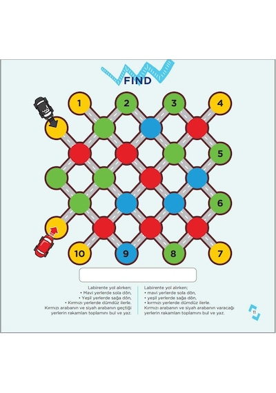 FIND 9+ Yaş / IQ, Dikkat ve Yetenek Geliştiren Kitaplar Serisi