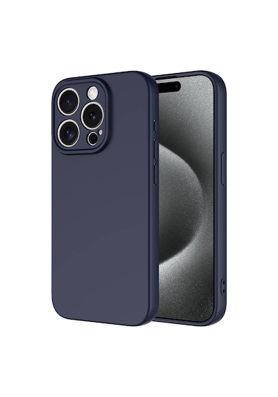 İphone 15 Pro Max Kılıf Yumuşak Silikon Kamera Korumalı Lansman Hesaplı Dünya Koyu Yeşil