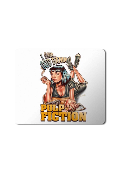 Pulp Fiction Karikatür Mouse Pad Mousepad