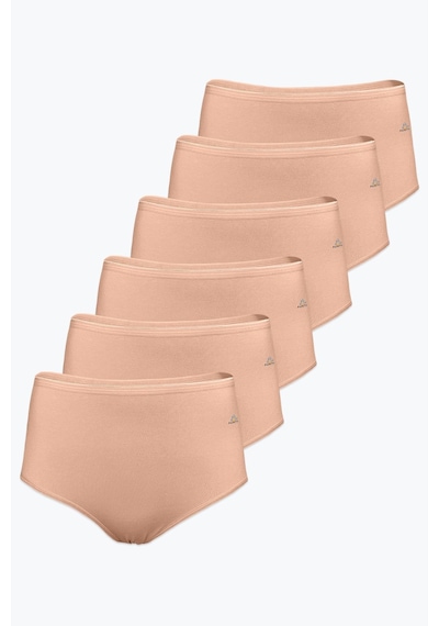 Papatya Kadın 6 Lı Paket Ten Modal Yüksek Bel Slip Külot 6gg1851 Ten