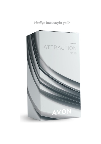 Avon Attraction Erkek Parfüm EDT 75 ML + Attraction Desire Saç ve Vücut Şampuanı 200 ML