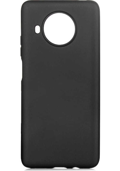 Noktaks - Xiaomi Uyumlu Xiaomi Mi 10t Lite 5g - Kılıf Mat Renkli Esnek Premier Silikon Kapak - Siyah