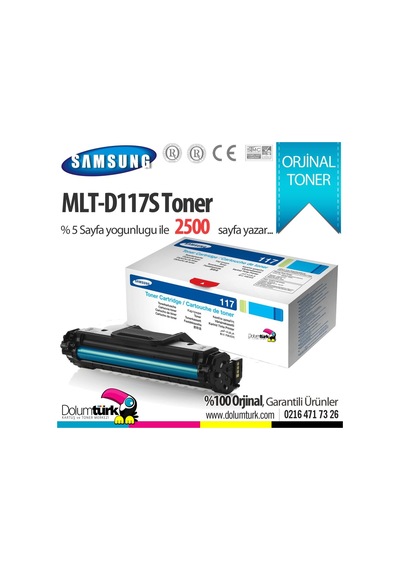 Samsung Uyumlu Mlt-d117s  Toner
