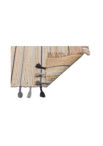 Eko Halı Juno Jüt Ech 05 Natural Grey Dekoratif Jüt Kilim Gri
