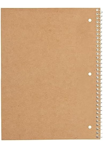 Mead Spiral Defter, 1 Konulu Geniş Çizgili Spiral Ciltli, Pastel Renkli Sevimli Okul Defterleri, 70 Sayfa 103 Ivory