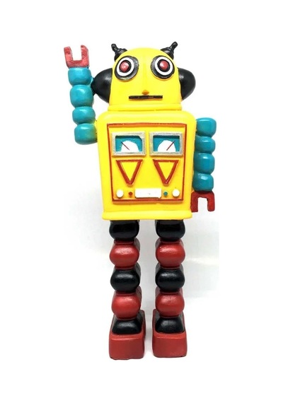 Decotown Nostaljik Sevimli Uzaylı Robot Şeklinde Figür Biblo Belirtilmemis