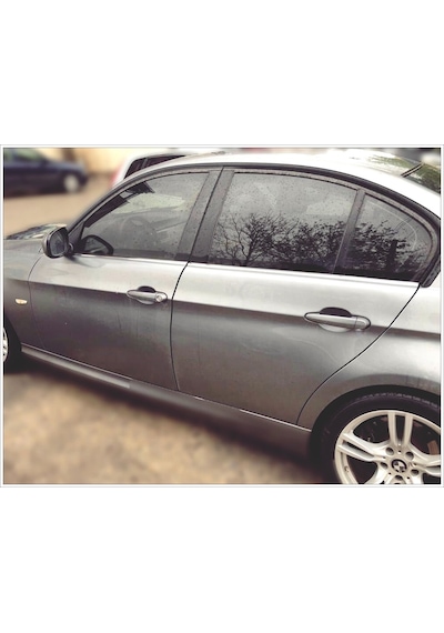 Bmw 3 Seri E90 Krom Cam Çıtası 4 Prç. 2004-2012 P. Çelik