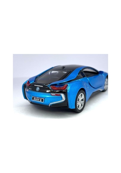 Kinsmart Bmw I8 - Çek Bırak 5inch Model Araba Oyuncak
