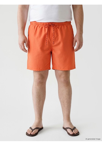 Lcw Swımwear Mercan Kısa Boy Erkek Deniz Şortu
