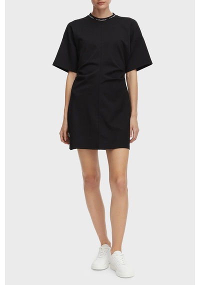 Calvin Klein Oversize Belden Büzgülü Mini Elbise Lv047g251gub1 Bayan Elbise Lv047g251g Ub1 Siyah Calvin Klein Oversize Belden Büzgülü Mini Elbise Lv047g251gub1 Bayan Elbise Lv047g251g Ub1 Siyah