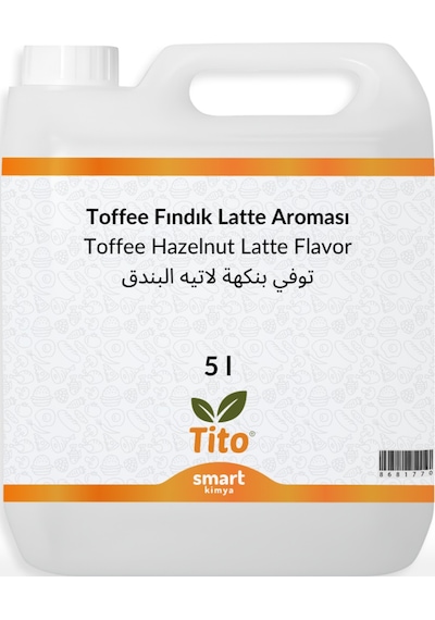 Tito Toffee Fındık Latte Aroması 5 L