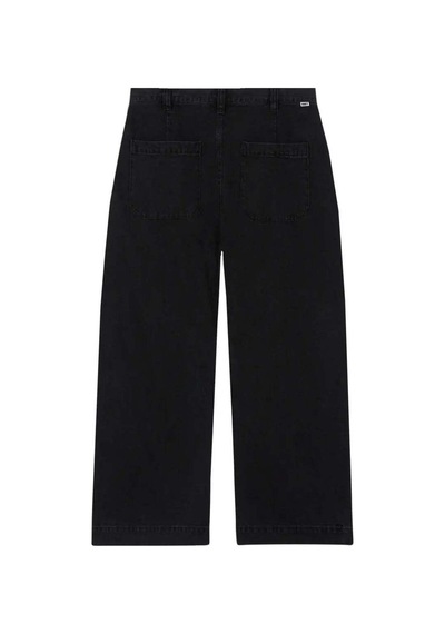 Obey Oliver Denim Pleated Pant: %100 Pamuklu Erkek Pantolonu - Şık Ve Rahat Siyah
