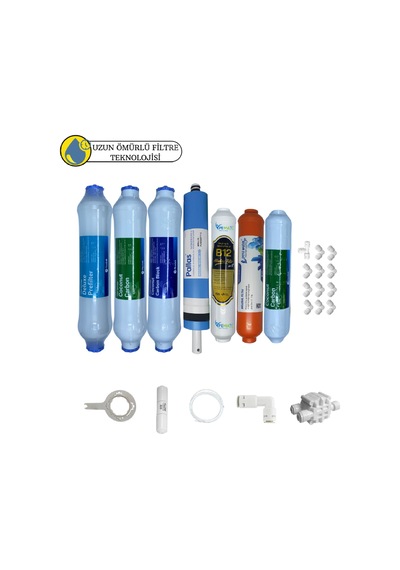 Fluxtek Kapalı Kasa Su Arıtma Cihazlarına Sertifikalı 7lı Pera Water Mineral Pallas Mebran