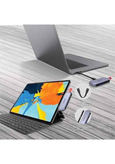 Unıtek Usb-c 4in1 Unıversal Dockıng Apple Uyumlu iPad  D1070a