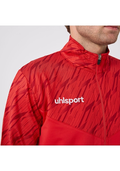 Kırmızı - Siyah Uhlsport Erkek Futbol Kamp Eşofman Takımı Progressive 1002269 Kırmızı