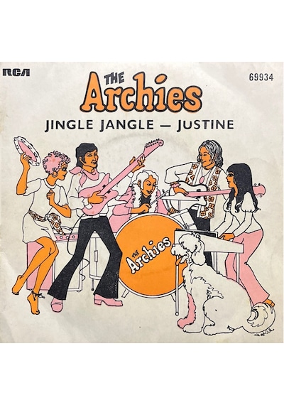 The Archies Jingle Jangle 45lik Plak