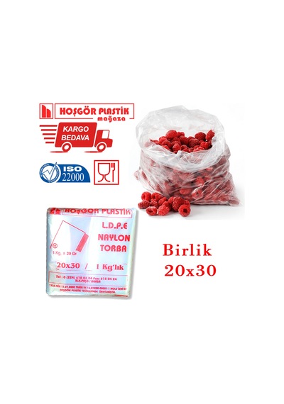 Naylon Torba 20×30 Cm 10 Kg
