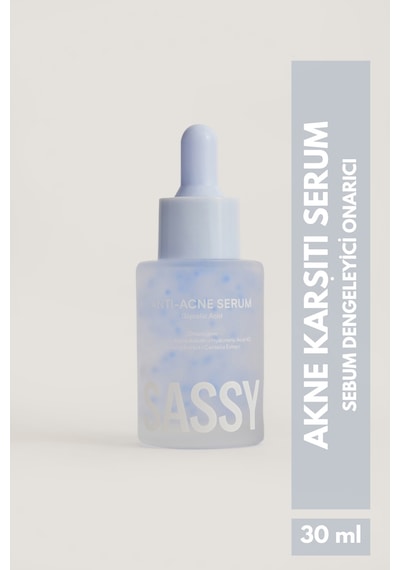 Sassy Go Acne Sebum Dengeleyici Gözenek Karşıtı Serum 30 ML