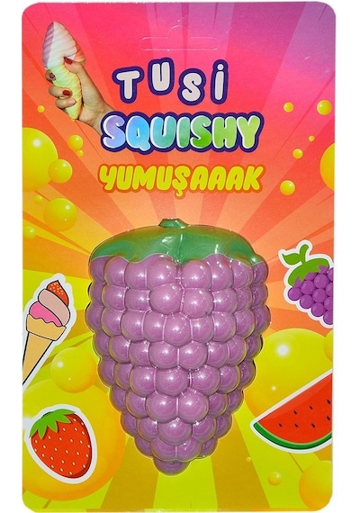 0021 Köpük Squishy Üzüm  -Tusi