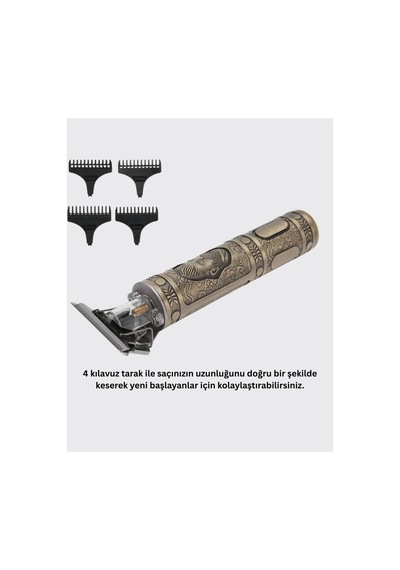 Çelik Kafa Saç Sakal Makinesi 5w Motorlu