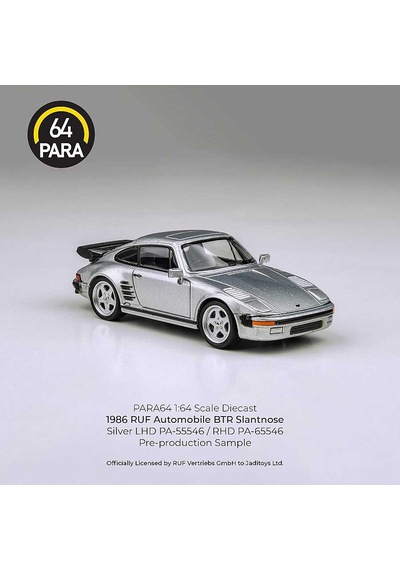 Para64 Porsche Ruf Btr 1986 Slantnose Silver Pa-55546 Çok Renkli