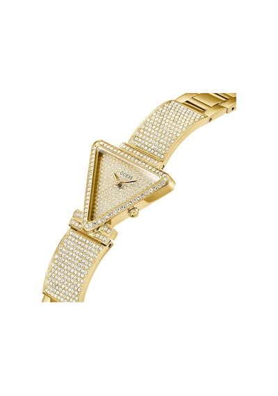 Guess Gugw0644l2 Altın Kaplama Taşlı Üçgen Kadın Kol Saati