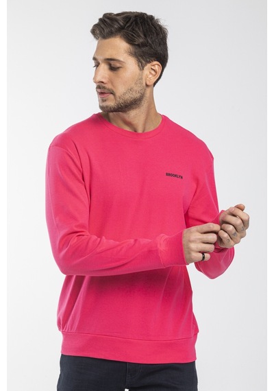 Erkek Bisiklet Yaka Slim Fit Sweatshirt Spr2019k18 001