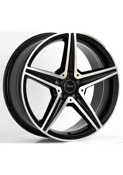 7.5x18 Pro-85261f 5x112 Et35 66.56 Black Machıned Xl