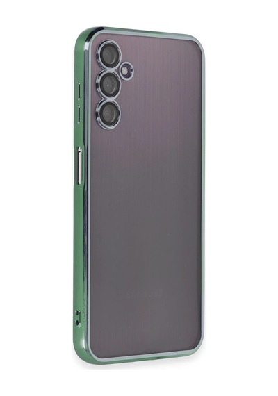 Galaxy A14 4g Kılıf Razer Lensli Silikon - Yeşil