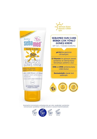 Sebamed Baby Sun Care Güneş Kremi 75ml 50+ Çok Yüksekfaktör Çoçuk