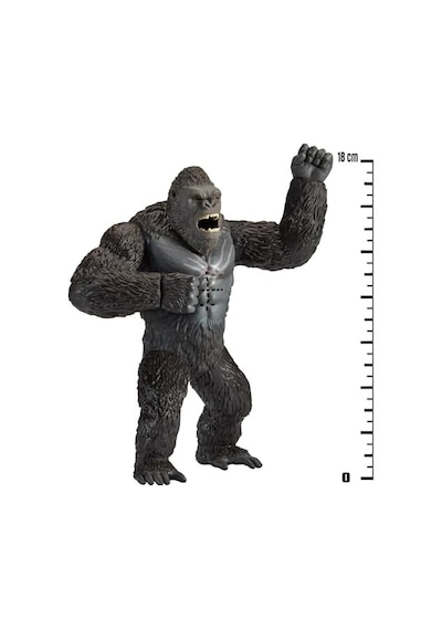 Giochi Preziosi Godzilla Kong Yeni İmparatorluk İçin - 18 Cm Eklemli Kong Deluxe, Son Derece Detaylı, Yüz İfadeleri Ve Ses İşlevleri İle, 4 Yaş Ve Üstü Çocuklar İçin