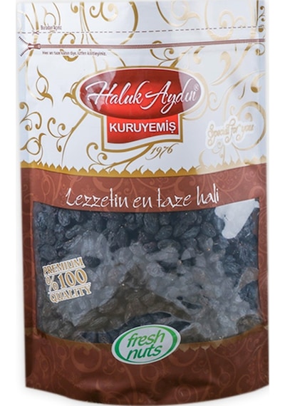 Haluk Aydın Kuruyemiş Siyah Çekirdeksiz Üzüm 500 G