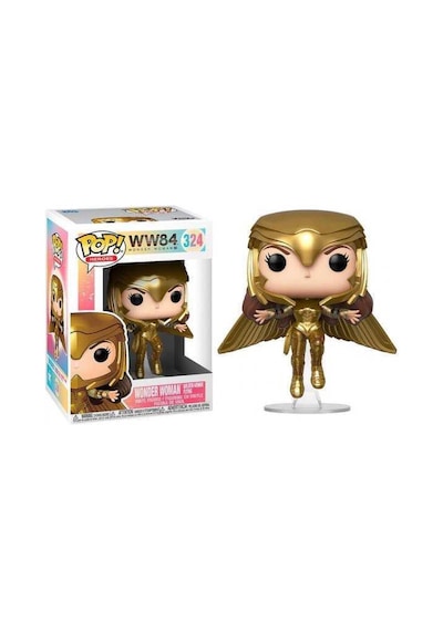Funko Pop Dc Wonder Woman 1984 Gold Flying Figürü