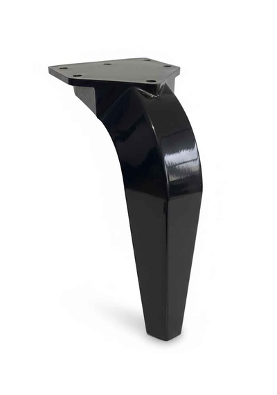 İmt Aksesuar Milano 17 Cm Siyah Mobilya Ayağı - Robot Süpürge Uyumlu Koltuk, Tv Ünitesi, Konsol,dolap Ayak Siyah