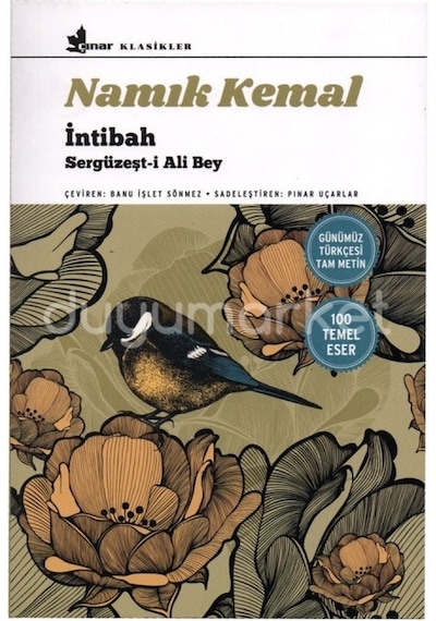 İntibah-Sergüzeşt-i Ali Bey - Namık Kemal - Çınar Yayınları