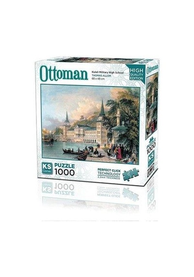 Ks Games Puzzle Kuleli Askeri Kışlası 1000 Parça