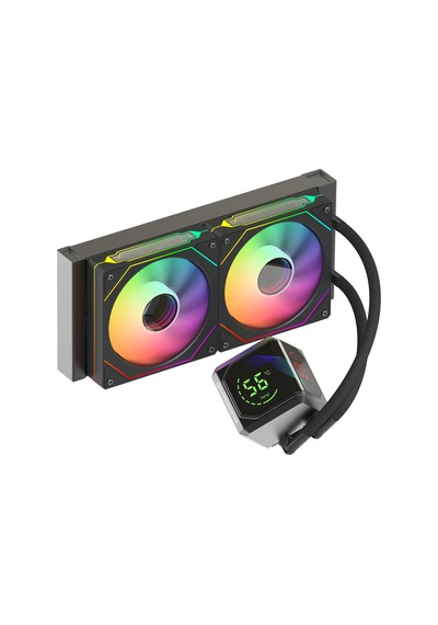 Gamebooster 240mm Sıght Pro 240b Gb-lcs-sp240b Argb Am5-1851p Sıvı Soğutmalı İşlemci Fanı