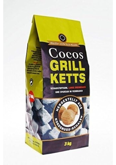 Feuer &amp Flamme Cocos Briket Mangal Kömürü 3 Kg