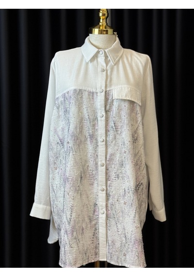 Fuat Gürşen Fg-26y5346-batikli Batikli Tunik Çok Renkli