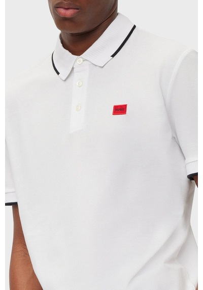 Hugo Erkek Polo Yaka T Shirt 50490775 120 Beyaz