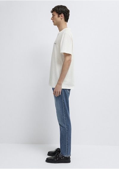 Mavi - Mavi Jeans Baskılı Ekru Tişört 0613577-70057