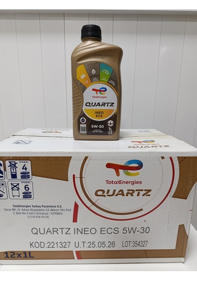 Total Quartz Ineo Ecs 5W-30 Motor Yağı 12 x 1 L