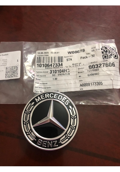 W205-206-mercedes 212-213 Kaput Yıldızı 0008173305