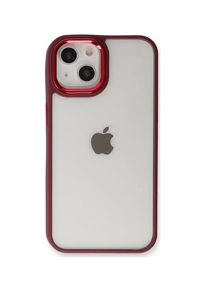 Apple İphone 14 Plus Kılıf Dora Kapak - Kırmızı 0.2M-Çok Renkli