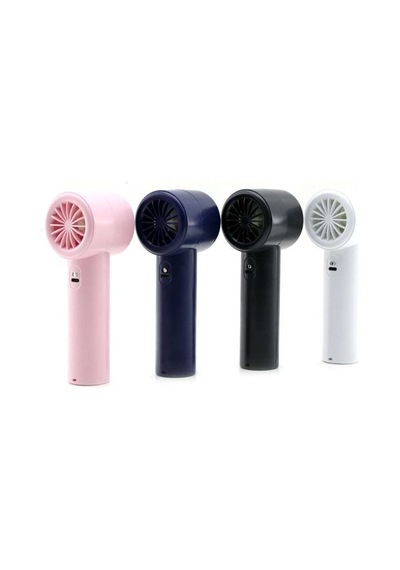 Dijital Göstergeye Sahip Mini El Fanı - 5w Hız
