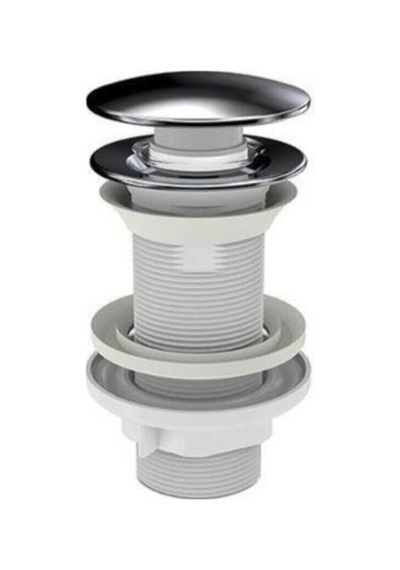 Taşmasız Aç Kapa Körüklü Lavabo Sifonu Metal Krom 220039 Diğer