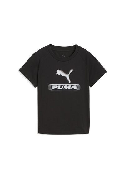 Puma Sport Graphic Kadın Siyah Günlük Stil T-shirt 69405101
