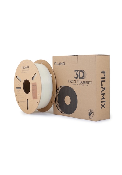 Filamix Şeffaf Pla+ Filament 1.75mm 1kg - Teknoartshop 1