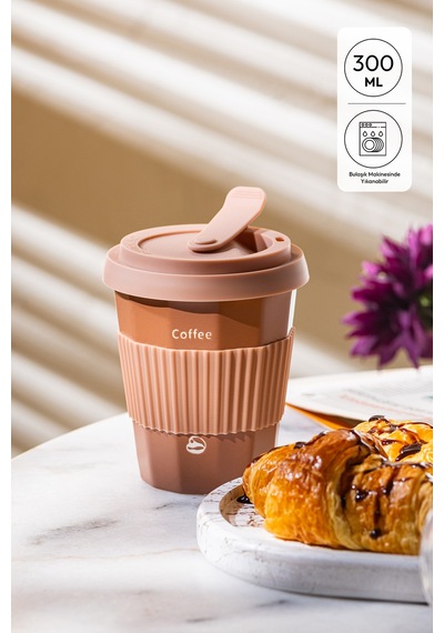 Emsan Coffee Kupa 300 Ml Kahverengi