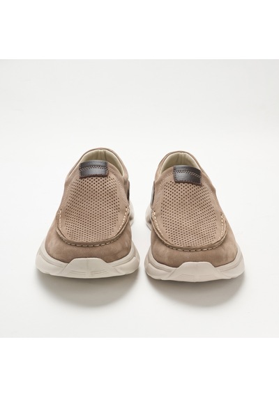 Sneaker Erkek Og-2413 John May 923-144 Gri Havlu Nbk-kahve Marsel
